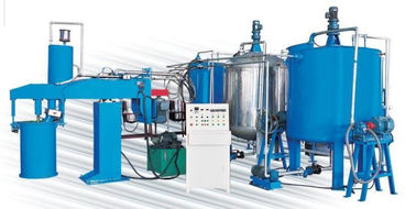 43kw halfautomatische Sponsproductielijn voor Schuimend Matras en Meubilair