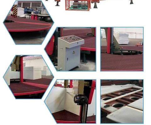 Carrousel splitsing schuim snijmachine