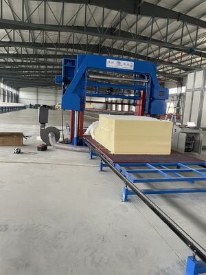 Automatische glazen stroommeter Horizontale schuimmachine tot 1300 mm hoogte